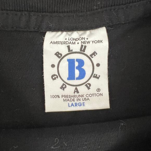 Rare 90s Buffy Vampire Slayer Villains Tee Blue Grape Tag XL NOS Double-Sided - Picture 4 of 14